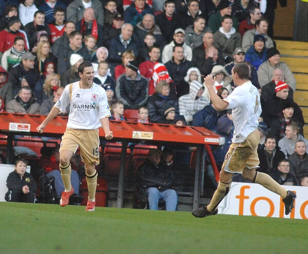 Stuart Downing in Action: Bristol City vs Middlesbrough