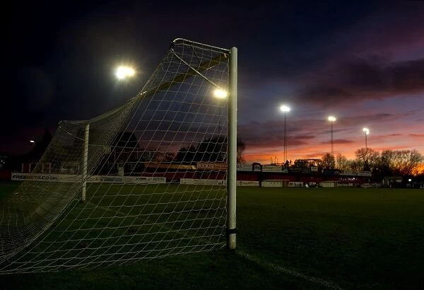 Sunset After Bristol City's FA Cup Victory at Tamworth's The Lamb Ground