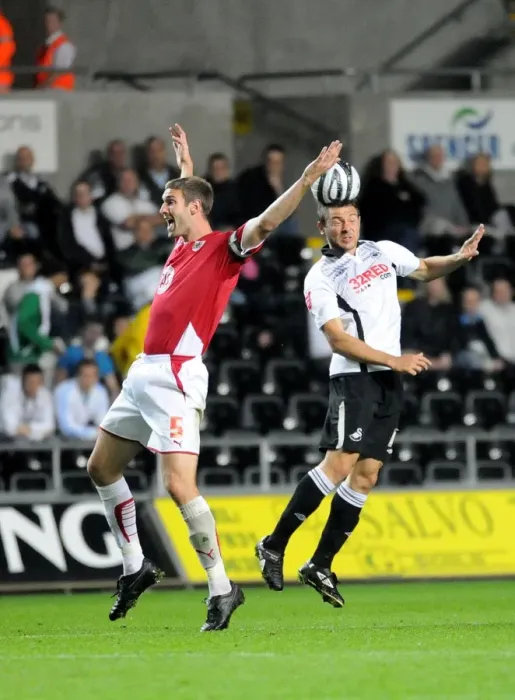 Framed Print : Swansea City vs. Bristol City: A Football Rivalry - Season 09-10