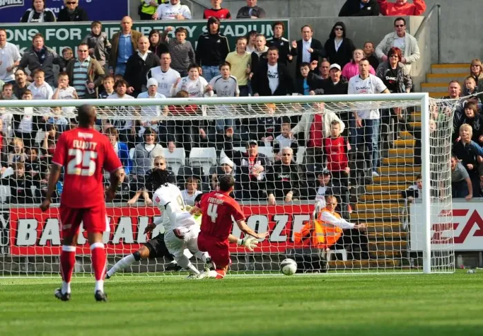 Framed Print : Swansea vs. Bristol City: The Intense Football Rivalry (Season 08-09)