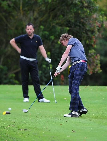 A Swing into Football: 11-12 Season - Bristol City Golf Day with the First Team