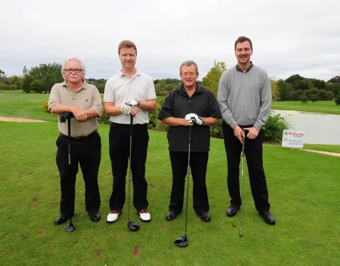 Framed Print : A Swing in Football: Bristol City First Team Golf Day - Season 11-12 Framed Print : A Swing in Football: Bristol City First Team Golf Day - Season 11-12