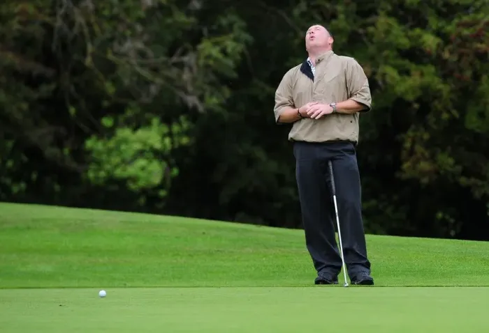 Framed Print : A Swing into Football: Bristol City Golf Day - Season 11-12