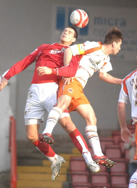 Tamas Vasko in Action: Bristol City vs Blackpool