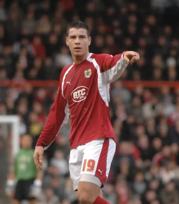 Framed Print : Tamas Vasko in Action: Bristol City vs Colchester United