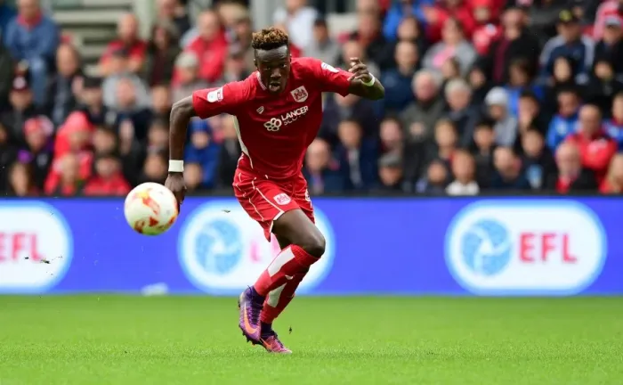 Framed Print : Tammy Abraham in Action: Bristol City vs Nottingham Forest, October 1, 2016 Framed Print : Tammy Abraham in Action: Bristol City vs Nottingham Forest, October 1, 2016