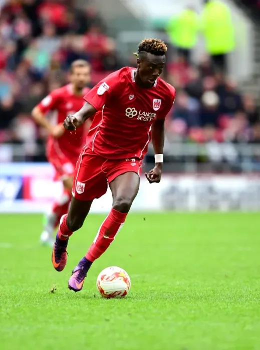 Framed Print : Tammy Abraham in Action: Bristol City vs Nottingham Forest, October 2016 - Ashton Gate Stadium Framed Print : Tammy Abraham in Action: Bristol City vs Nottingham Forest, October 2016 - Ashton Gate Stadium