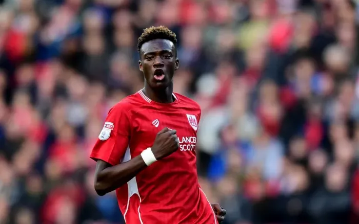 Framed Print : Tammy Abraham in Action: Bristol City vs Nottingham Forest, October 2016 - Ashton Gate Stadium Framed Print : Tammy Abraham in Action: Bristol City vs Nottingham Forest, October 2016 - Ashton Gate Stadium