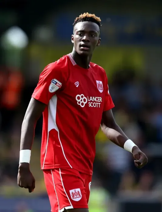 Framed Print : Tammy Abraham in Action: Burton Albion vs. Bristol City, Sky Bet Championship (August 13, 2016)