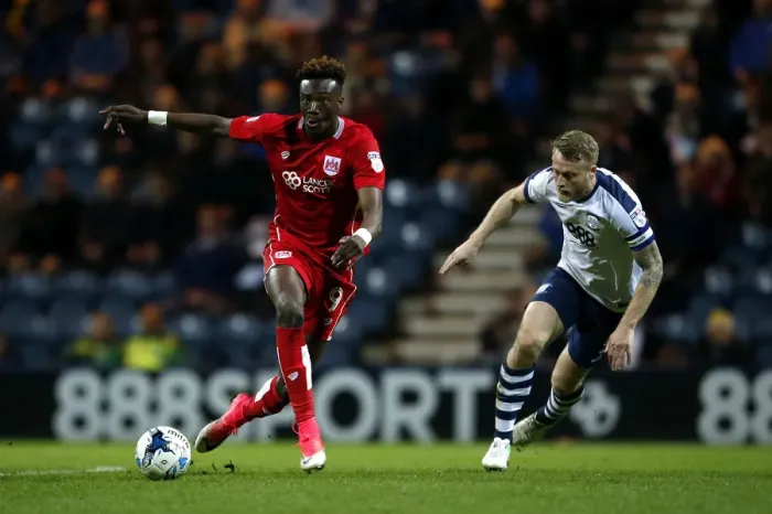 Framed Print : Tammy Abraham in Action: Preston North End vs. Bristol City, Sky Bet Championship (04.04.2017) Framed Print : Tammy Abraham in Action: Preston North End vs. Bristol City, Sky Bet Championship (04.04.2017)