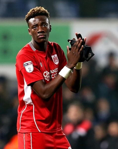 Tammy Abraham in Action: Sky Bet Championship Clash between Ipswich Town and Bristol City (December 2016)