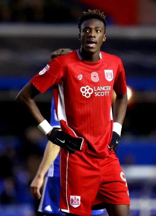 Framed Print : Tammy Abraham in Action: Sky Bet Championship Showdown - Birmingham City vs. Bristol City, 2016 Framed Print : Tammy Abraham in Action: Sky Bet Championship Showdown - Birmingham City vs. Bristol City, 2016