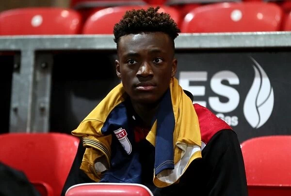 Tammy Abraham on the Bench: Fleetwood Town vs. Bristol City, FA Cup Replay (17 / 01 / 2017)