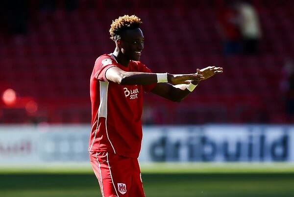 Tammy Abraham Celebrates Goal and Thanks Fans: Bristol City's 3-2 Win Over Barnsley