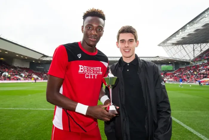 Framed Print : Tammy Abraham Honored with PFA Fans Player of the Month Award Before Bristol City vs. Blackburn Rovers Framed Print : Tammy Abraham Honored with PFA Fans Player of the Month Award Before Bristol City vs. Blackburn Rovers