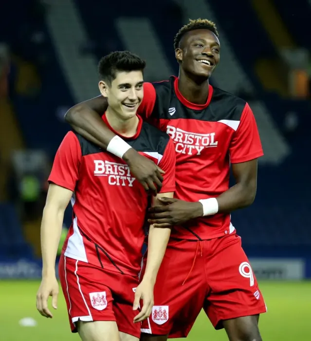 Framed Print : Tammy Abraham Laughs It Up with Teammates During Sheffield Wednesday vs. Bristol City Warm-Up Framed Print : Tammy Abraham Laughs It Up with Teammates During Sheffield Wednesday vs. Bristol City Warm-Up