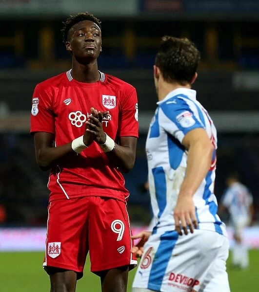 Tammy Abraham's Disappointed Expression: Huddersfield Town 1-2 Bristol City (December 10, 2016)