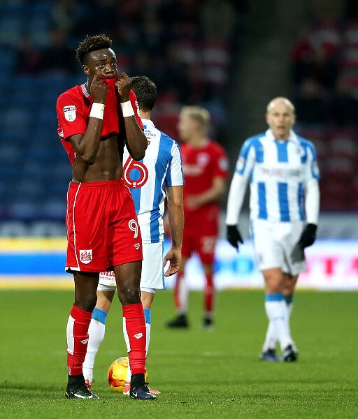 Tammy Abraham's Disappointment: Huddersfield Town vs. Bristol City (10.12.16)