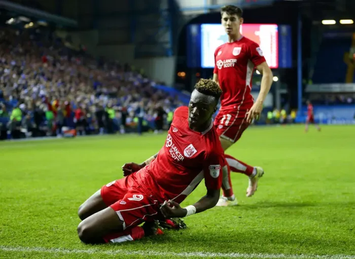 Framed Print : Tammy Abraham's Double: Sheffield Wednesday vs. Bristol City, 13 September 2016 (Sky Bet Championship)
