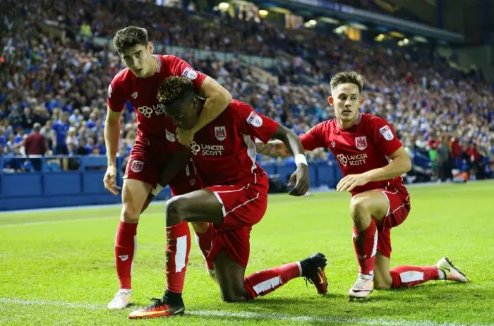 Framed Print : Tammy Abraham's Double: Thrilling Bristol City Victory Over Sheffield Wednesday (September 13, 2016)