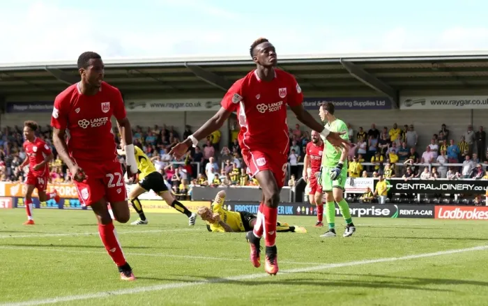 Framed Print : Tammy Abraham's Dramatic Late Winner: Burton Albion vs. Bristol City, Sky Bet Championship (130816) Framed Print : Tammy Abraham's Dramatic Late Winner: Burton Albion vs. Bristol City, Sky Bet Championship (130816)