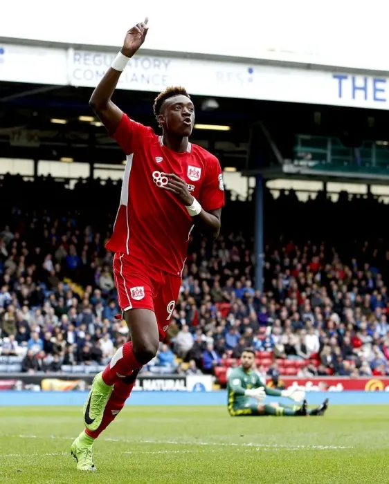 Framed Print : Tammy Abraham's Epic Goal Celebration: A Thrilling Moment at Ewood Park (Sky Bet Championship 2017 - Blackburn Rovers vs. Bristol City) Framed Print : Tammy Abraham's Epic Goal Celebration: A Thrilling Moment at Ewood Park (Sky Bet Championship 2017 - Blackburn Rovers vs. Bristol City)