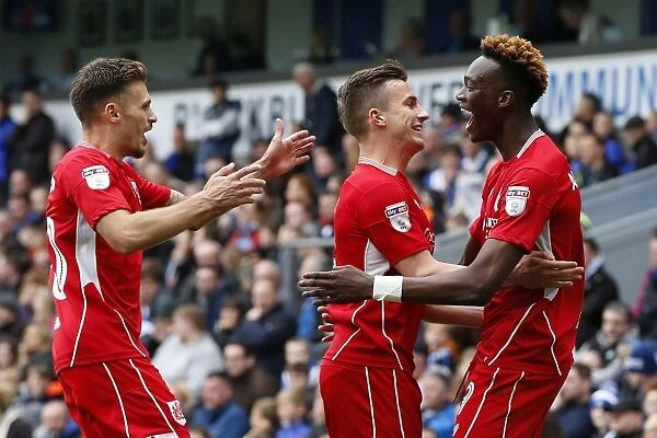Tammy Abraham's Epic Goal Celebration: A Thrilling Moment at Ewood Park (Sky Bet Championship, 2017)