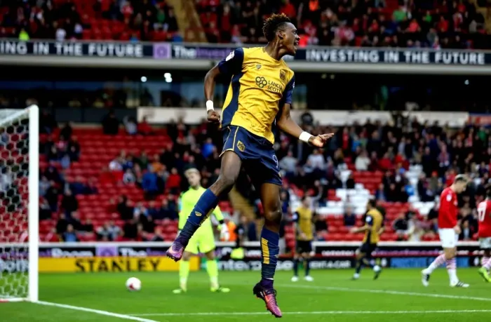 Framed Print : Tammy Abraham's Goal: 2-1 in Favor of Bristol City at Barnsley's Oakwell Stadium (Sky Bet Championship, 2016) Framed Print : Tammy Abraham's Goal: 2-1 in Favor of Bristol City at Barnsley's Oakwell Stadium (Sky Bet Championship, 2016)