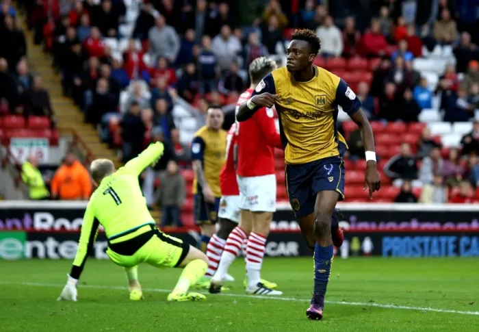 Framed Print : Tammy Abraham's Goal: 2-1 in Favor of Bristol City vs Barnsley (Sky Bet Championship, 2016) Framed Print : Tammy Abraham's Goal: 2-1 in Favor of Bristol City vs Barnsley (Sky Bet Championship, 2016)