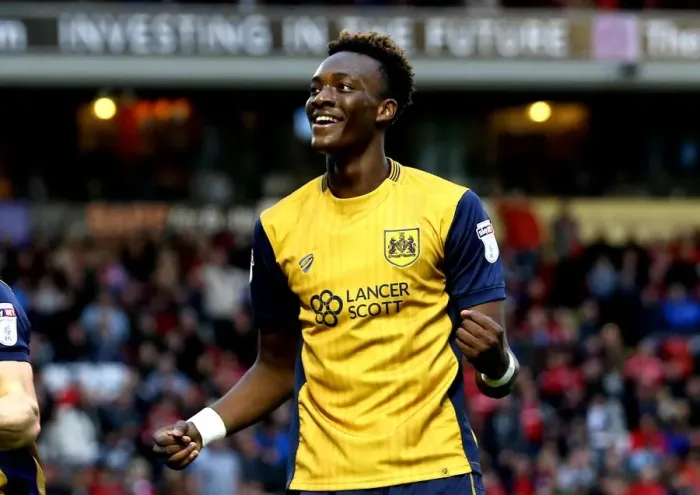 Framed Print : Tammy Abraham's Goal Celebration: Barnsley vs. Bristol City, Sky Bet Championship (October 2016) Framed Print : Tammy Abraham's Goal Celebration: Barnsley vs. Bristol City, Sky Bet Championship (October 2016)