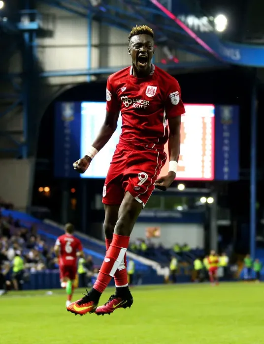 Framed Print : Tammy Abraham's Strike: Sheffield Wednesday vs. Bristol City, 2016