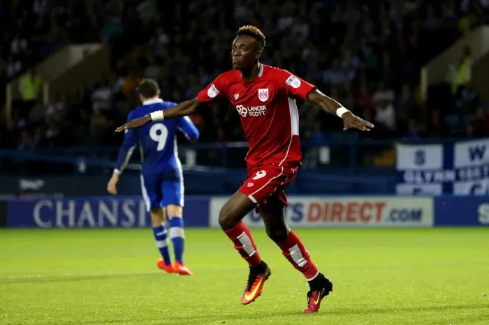 Framed Print : Tammy Abraham's Strikes: Bristol City's First Goal vs Sheffield Wednesday, September 13, 2016 Framed Print : Tammy Abraham's Strikes: Bristol City's First Goal vs Sheffield Wednesday, September 13, 2016