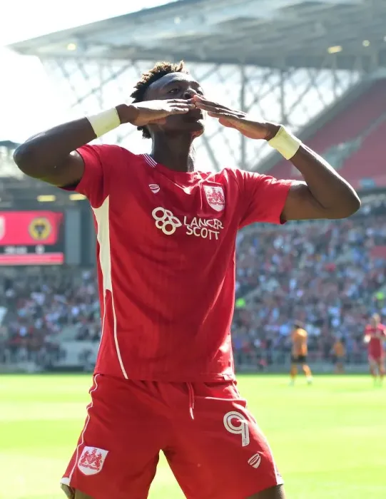 Framed Print : Tammy Abraham's Thrilling Goal: Bristol City's Upset Victory over Wolverhampton Wanderers in Sky Bet Championship (08-04-2017) Framed Print : Tammy Abraham's Thrilling Goal: Bristol City's Upset Victory over Wolverhampton Wanderers in Sky Bet Championship (08-04-2017)