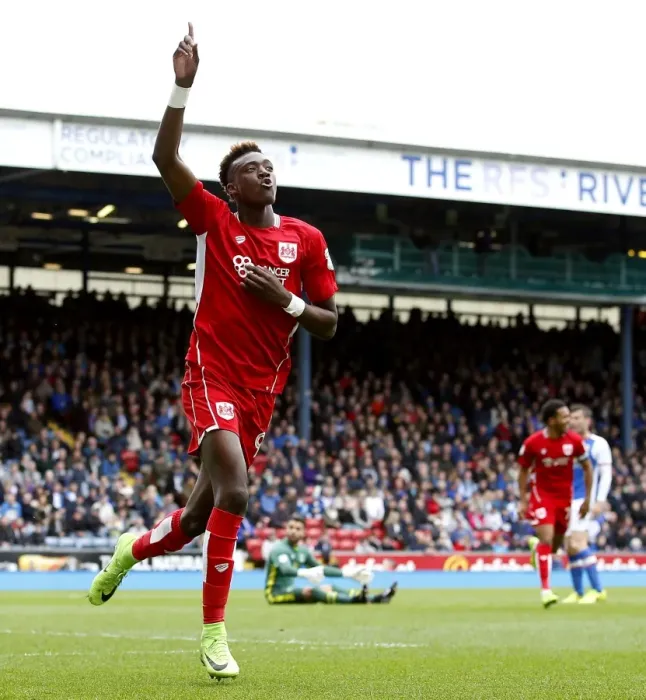 Framed Print : Tammy Abraham's Thrilling Goal: Bristol City Shocks Blackburn Rovers in Sky Bet Championship Framed Print : Tammy Abraham's Thrilling Goal: Bristol City Shocks Blackburn Rovers in Sky Bet Championship
