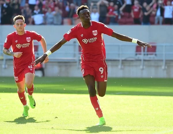 Tammy Abraham's Thrilling Goal: Bristol City's Upset Victory over Wolverhampton Wanderers in Sky Bet Championship (08.04.2017)