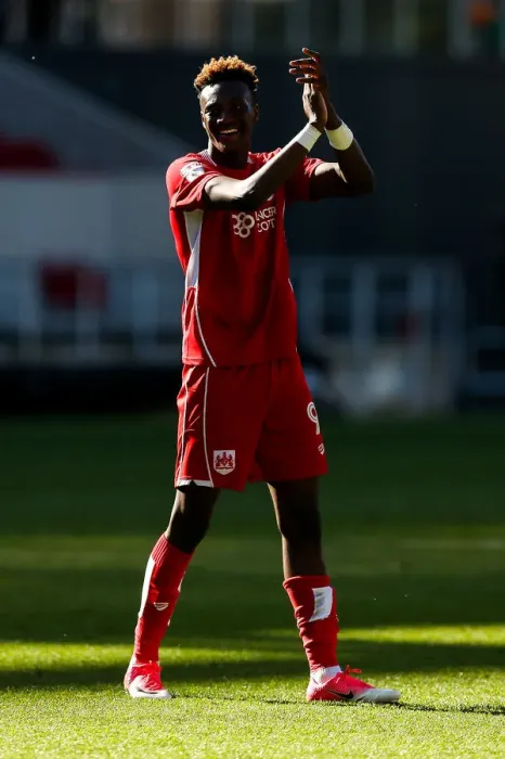 Framed Print : Tammy Abraham's Thrilling Goal and Heartfelt Fan Appreciation: Bristol City's 3-2 Victory Over Barnsley Framed Print : Tammy Abraham's Thrilling Goal and Heartfelt Fan Appreciation: Bristol City's 3-2 Victory Over Barnsley