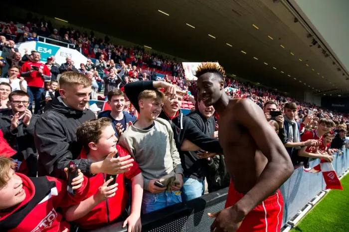 Framed Print : Tammy Abraham's Unforgettable Loan Season with Bristol City: A Heartfelt Tribute to the Fans Framed Print : Tammy Abraham's Unforgettable Loan Season with Bristol City: A Heartfelt Tribute to the Fans