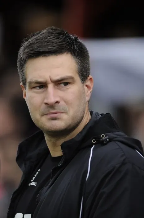 Framed Print : Tamworth Manager Dale Belford Against Bristol City in FA Cup Second Round Framed Print : Tamworth Manager Dale Belford Against Bristol City in FA Cup Second Round