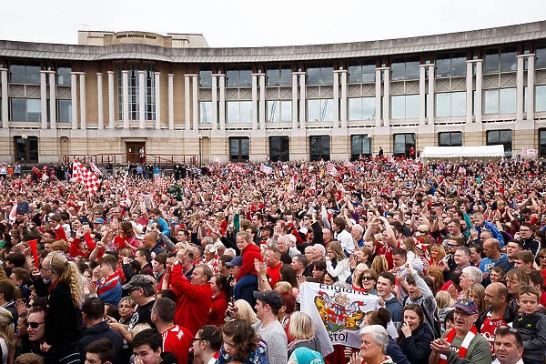 Thousands Celebrate: Bristol City's Double Title Win and Promotion Parade