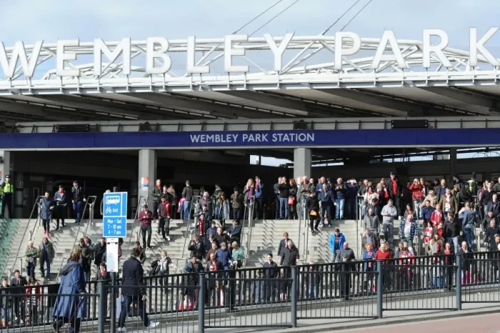 Framed Print : Thousands of Passionate Bristol City Fans Gather at Wembley Stadium for Johnstone's Paint Final Framed Print : Thousands of Passionate Bristol City Fans Gather at Wembley Stadium for Johnstone's Paint Final
