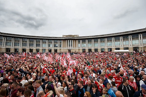Thousands Rejoice: Bristol City's Championship Promotion Parade - A Sea of Celebration in Bristol