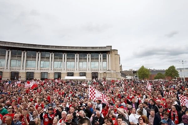 Thousands Rejoice: Bristol City's Double Title Victory and Promotion to Championship - Epic Bus Parade
