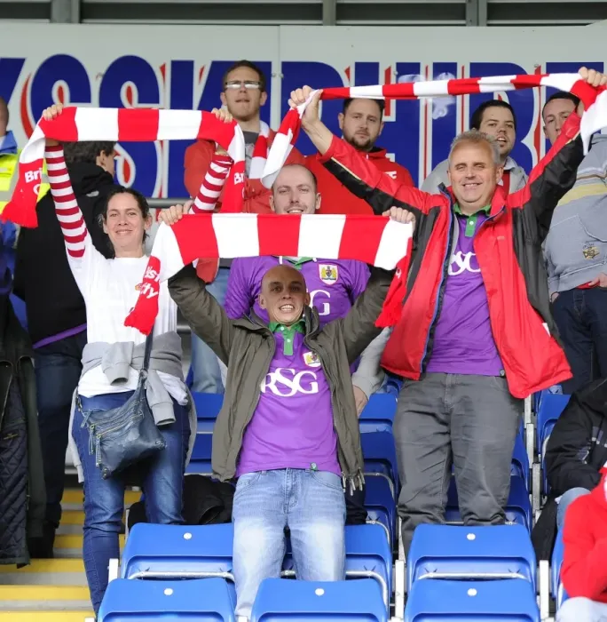 Framed Print : Thrilling Away Day: Chesterfield vs. Bristol City at Proact Stadium, April 2015