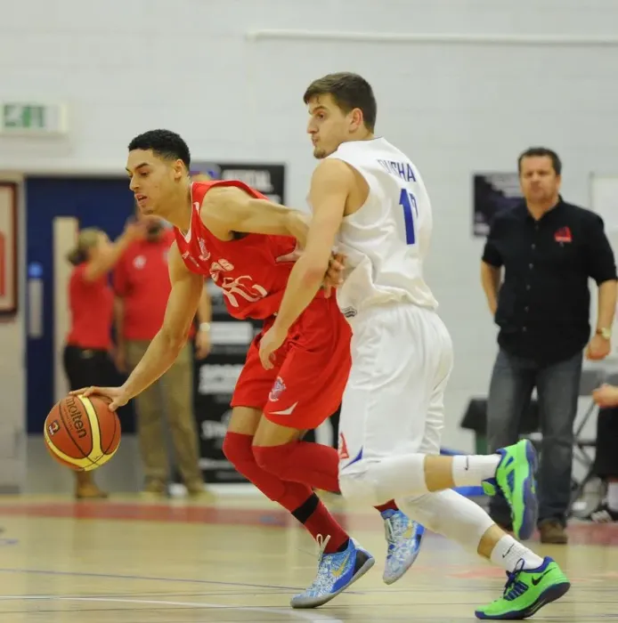 Framed Print : Thrilling British Basketball League Action: Bristol Flyers vs. Surrey United at SGS Wise Campus (November 2014) Framed Print : Thrilling British Basketball League Action: Bristol Flyers vs. Surrey United at SGS Wise Campus (November 2014)