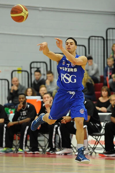 Thrilling British Basketball League Match: Flyers vs. Eagles at SGS Wise Campus (November 2014)