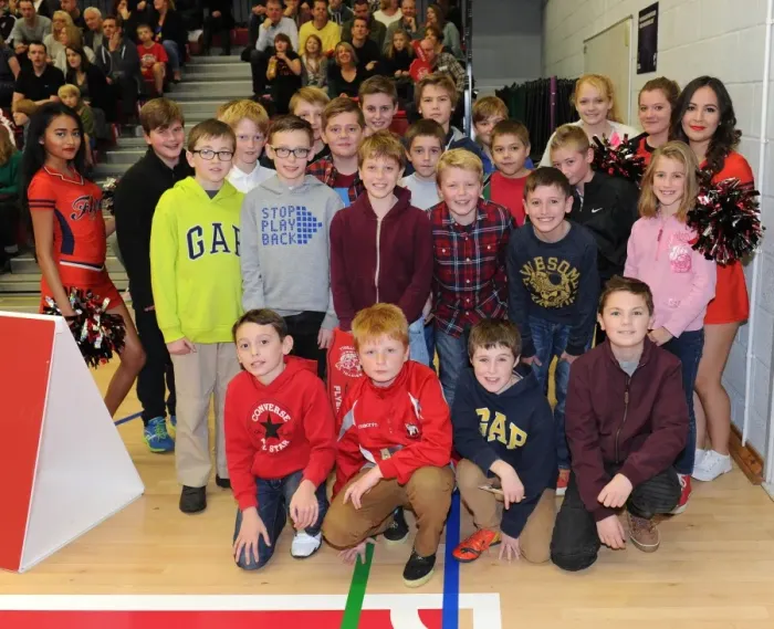 Framed Print : Thrilling British Basketball League Match: Flyers vs. Eagles at SGS Wise Campus (November 2014)