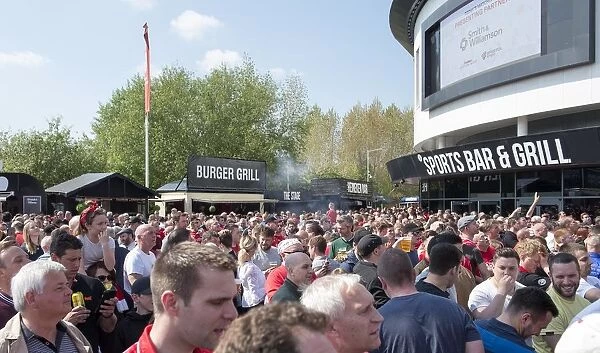 Thrilling Championship Finale at Ashton Gate: A Sea of Supporters for Bristol City vs Birmingham City