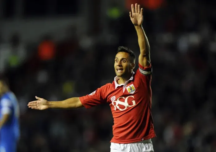 Framed Print : Thrilling Goal by Sam Baldock: A Stunner for Bristol City against Leyton Orient, 2014