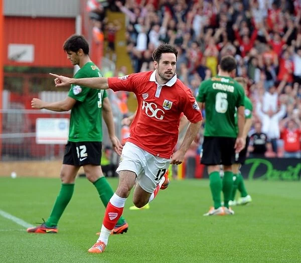 Thrilling Moment: Greg Cunningham Scores for Bristol City Against Scunthorpe United
