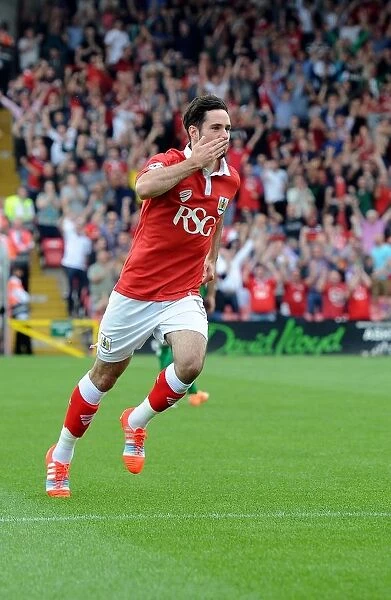 Thrilling Moment: Greg Cunningham Scores for Bristol City against Scunthorpe United